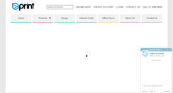 Desktop Screenshot of eprintonline.com.au